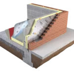 Partial fill PIR cavity wall insulation solution