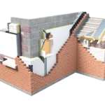 Cavitytherm 360 product displayed between walls zig zag imagery