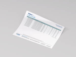 This image of a packing list serves as an example of what a customer may receive. Any information provided in this image may change at any time depending on product. please do not use this image as a reference to any product